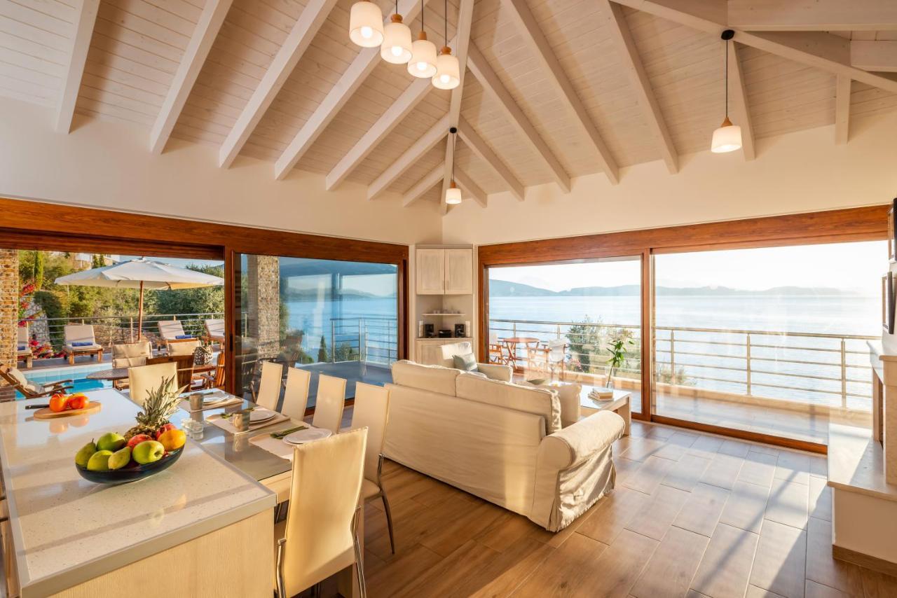 Iris Villas Lefkada - Marine Villa With Private Sea Access Syvota Exteriör bild