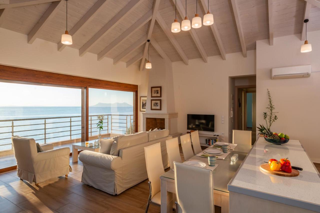 Iris Villas Lefkada - Marine Villa With Private Sea Access Syvota Exteriör bild