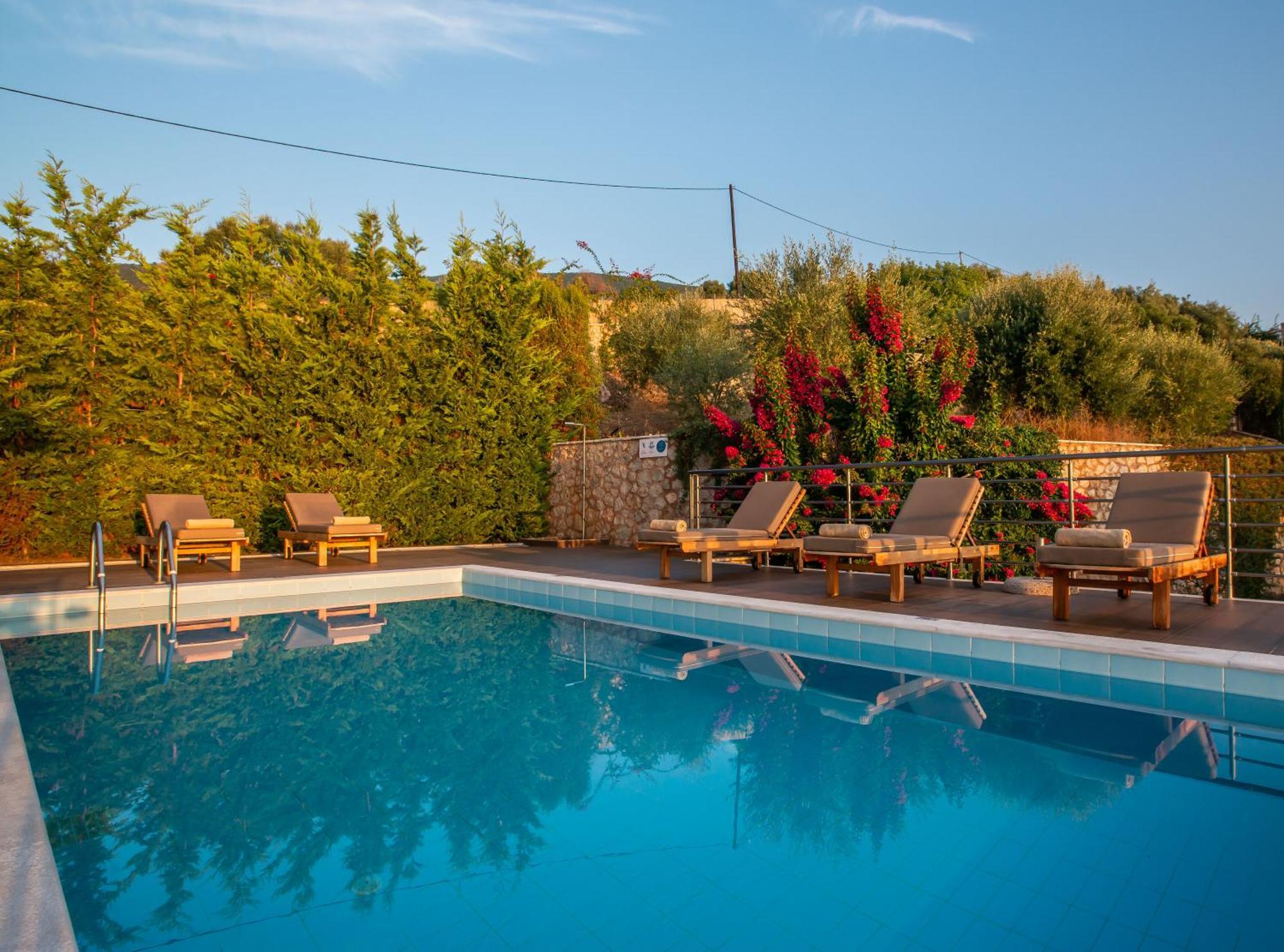 Iris Villas Lefkada - Marine Villa With Private Sea Access Syvota Exteriör bild
