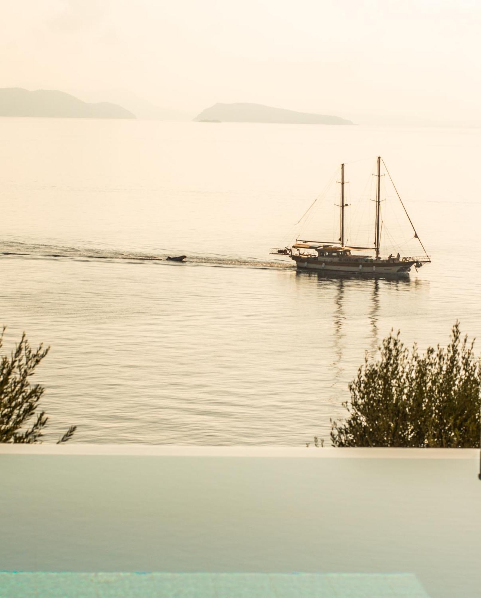 Iris Villas Lefkada - Marine Villa With Private Sea Access Syvota Exteriör bild