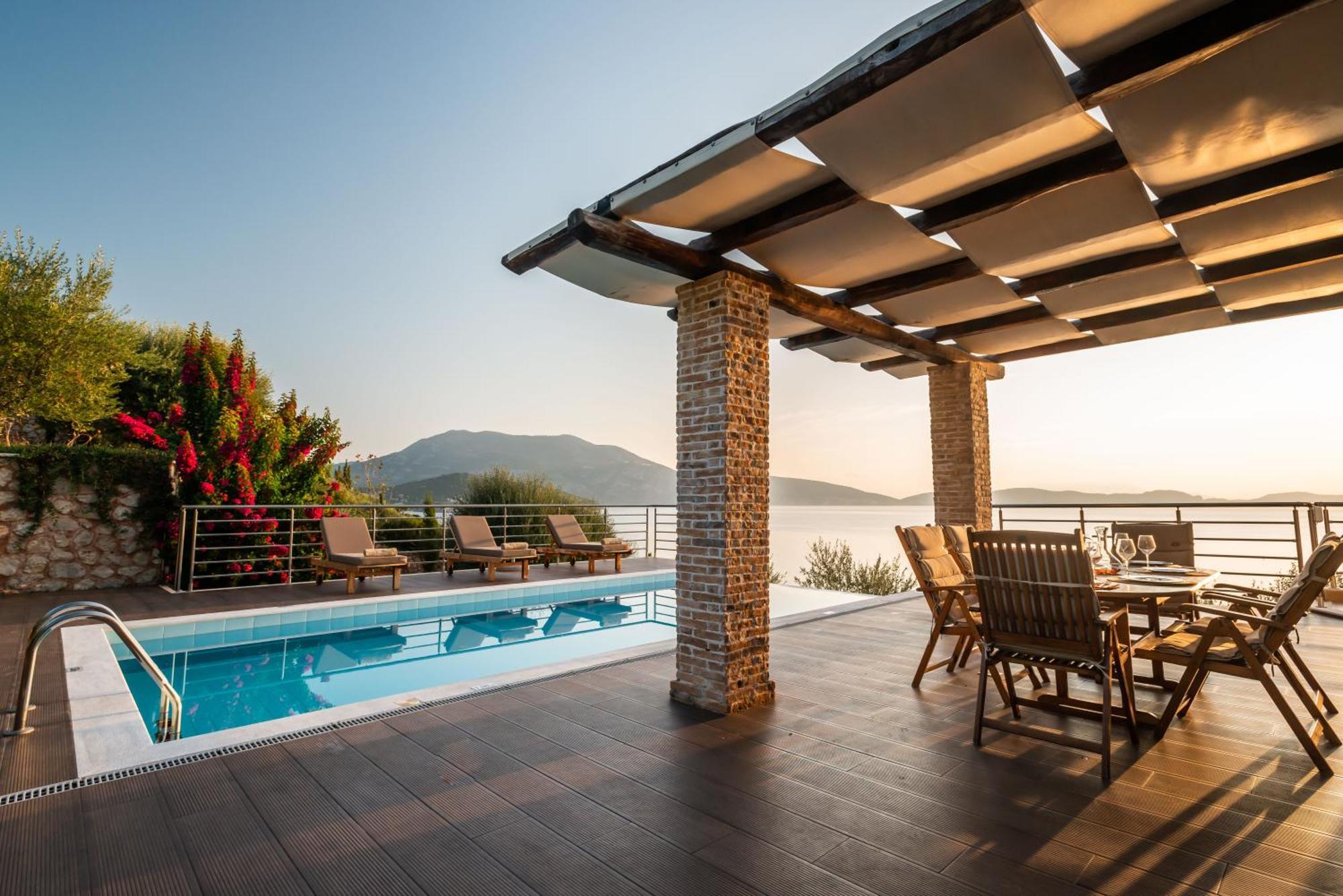 Iris Villas Lefkada - Marine Villa With Private Sea Access Syvota Exteriör bild